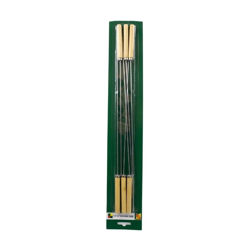 BBQ skewers, 6 pcs, BARBEQUE HC HOME COOK