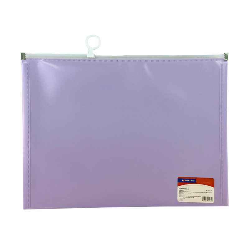 Zipper file folder, Block&Note, A4, multiple variants
