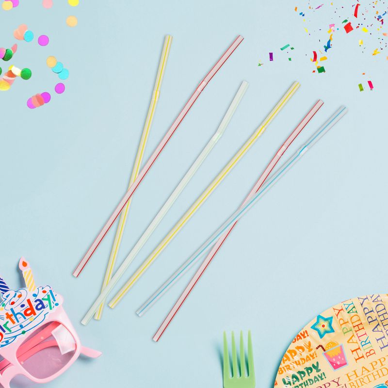 Party straw, 140 pcs.