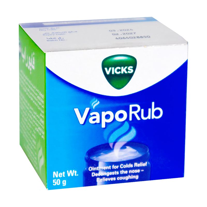 Vicks Decongests Balm 50Gr