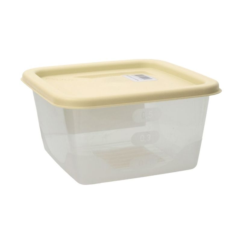 Square container 0.63 L