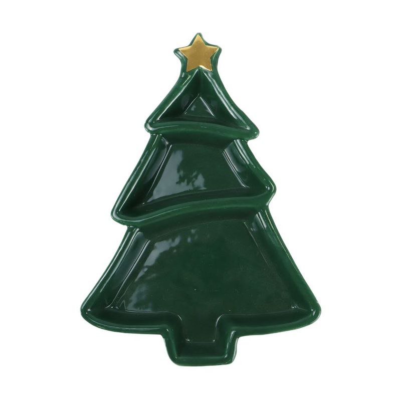 Serving dish \"Christmas Tree\", 18x25 cm