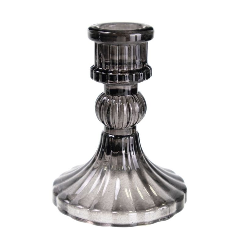 Glass candle holder, assorted