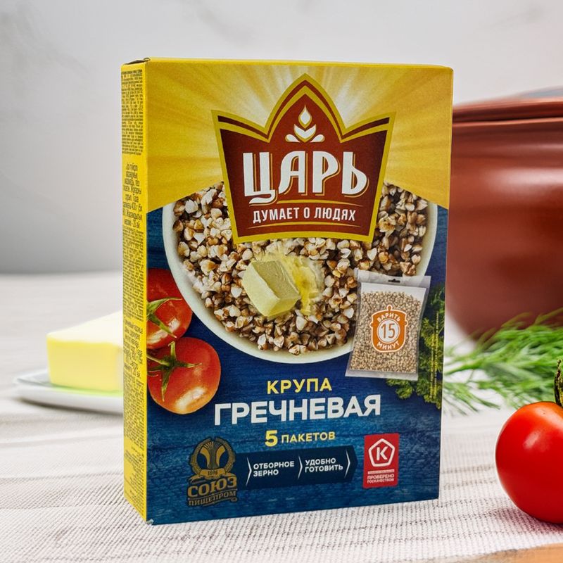 Buckwheat groats, TSAR, 400 g
