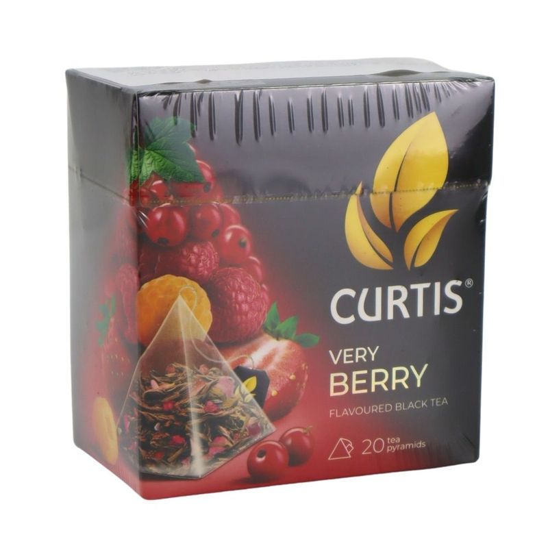 Black tea Curtis Very Berry, 20 pyramids