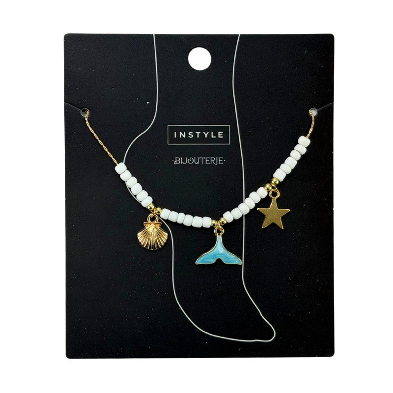 Anklet, 27 cm, assorted