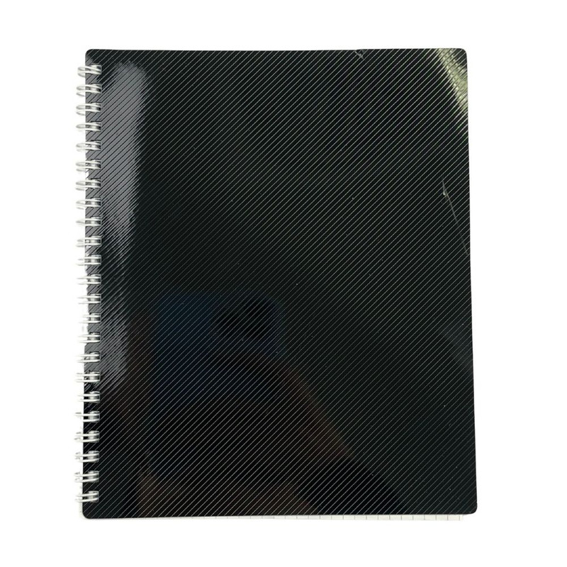 Notebook, A5, 96 sheets, plastic cover, assorted