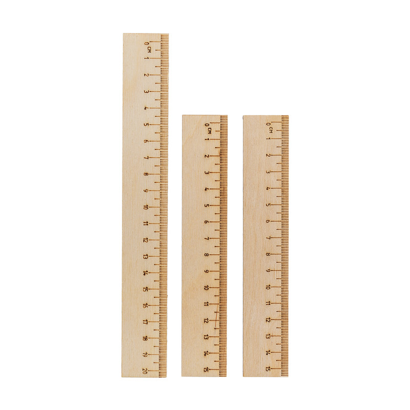 Set of rulers (3 pieces)