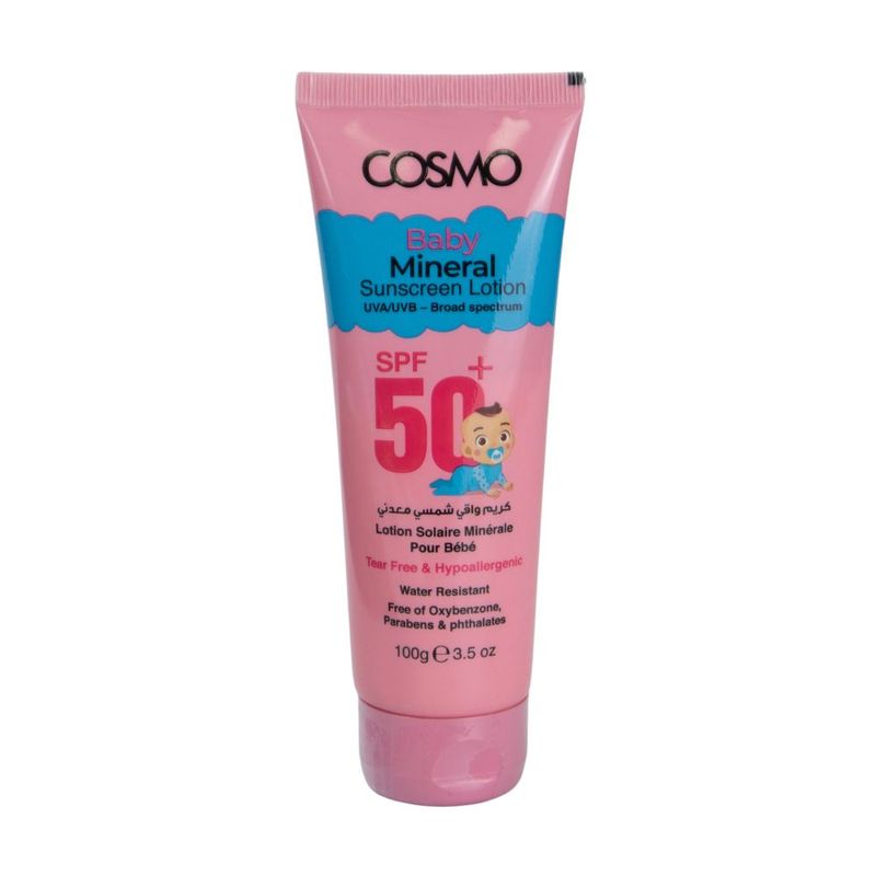 Baby Sunscreen Lotion Cosmo Spf50+ 100G