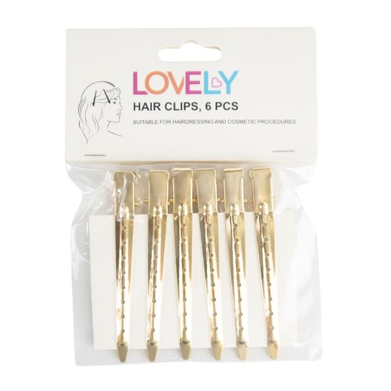 HAIR CLIPS 6PCS LOVELY