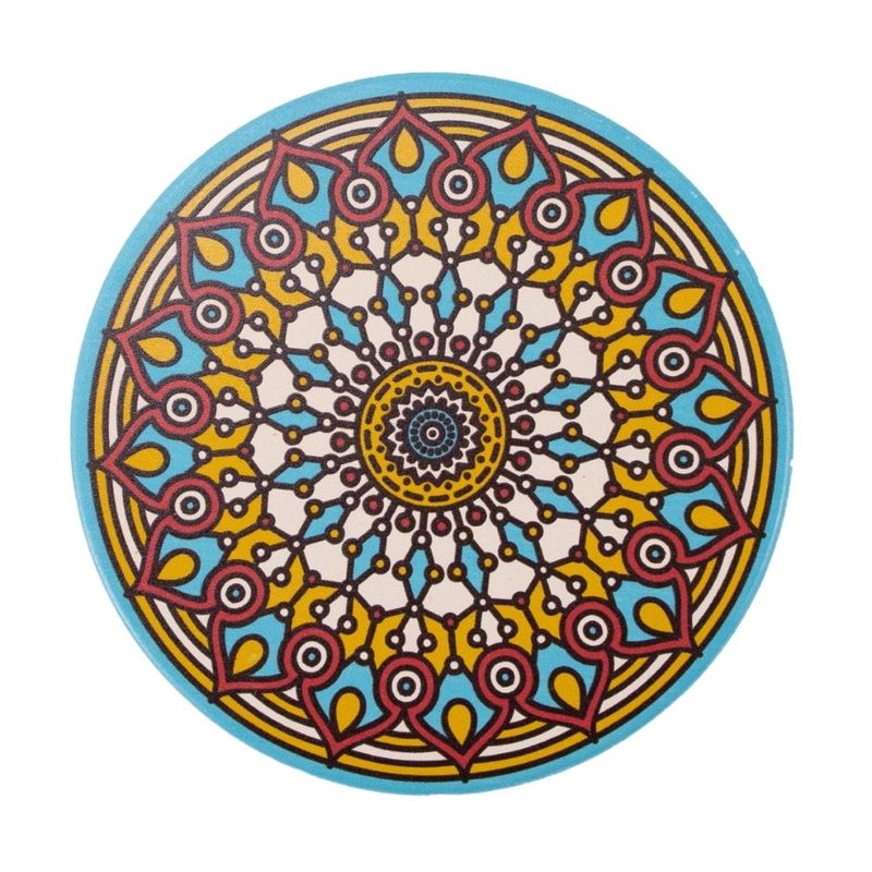 Ceramic pot stand, in assortment