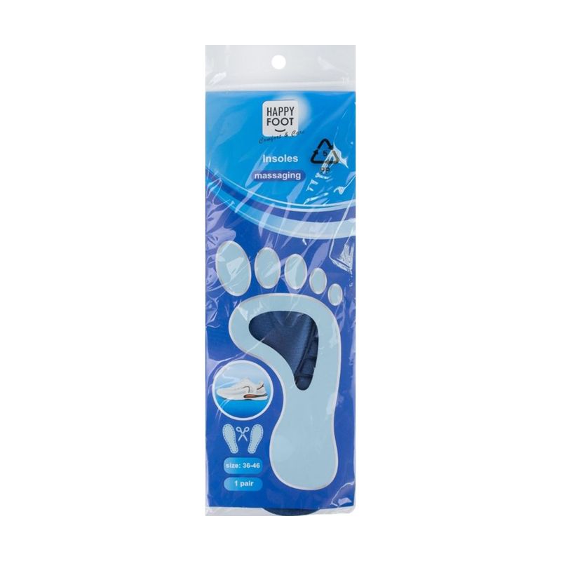 Massaging insoles, Happy Foot-Blue
