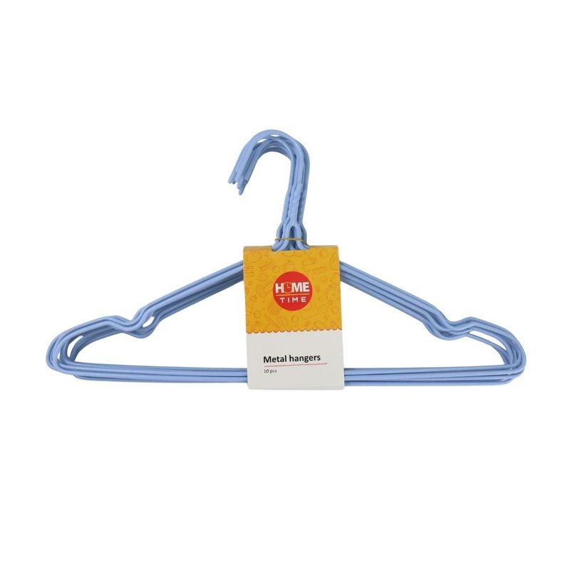 Metal hangers, 10 pcs, assorted