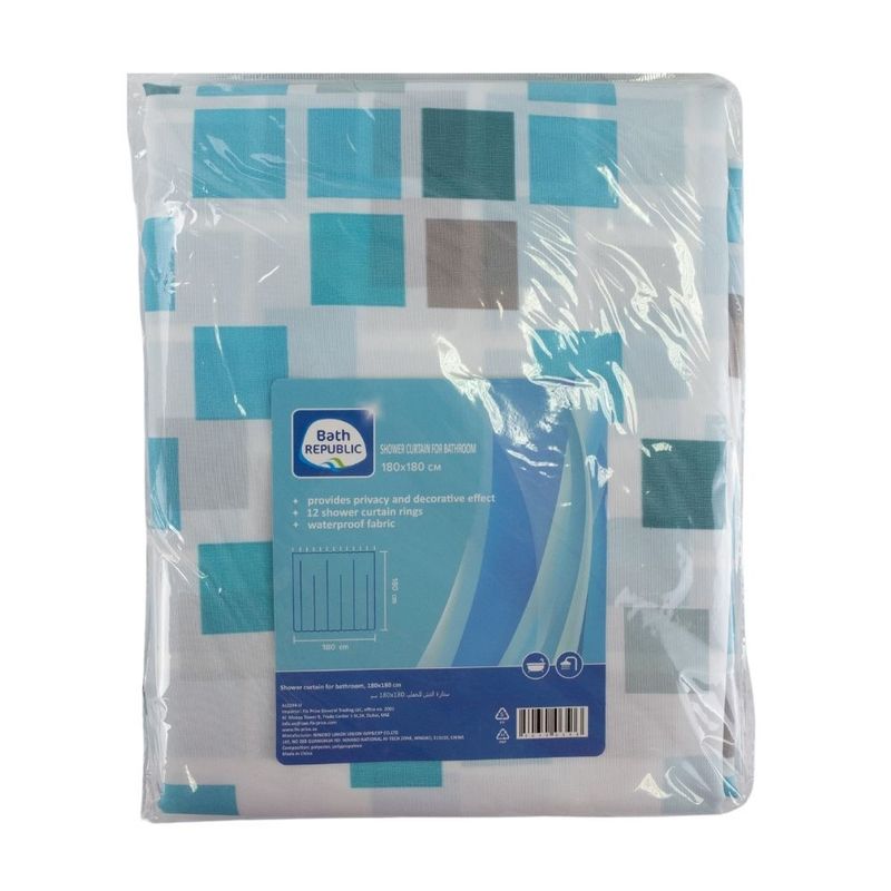 Shower curtain, 180x180 cm