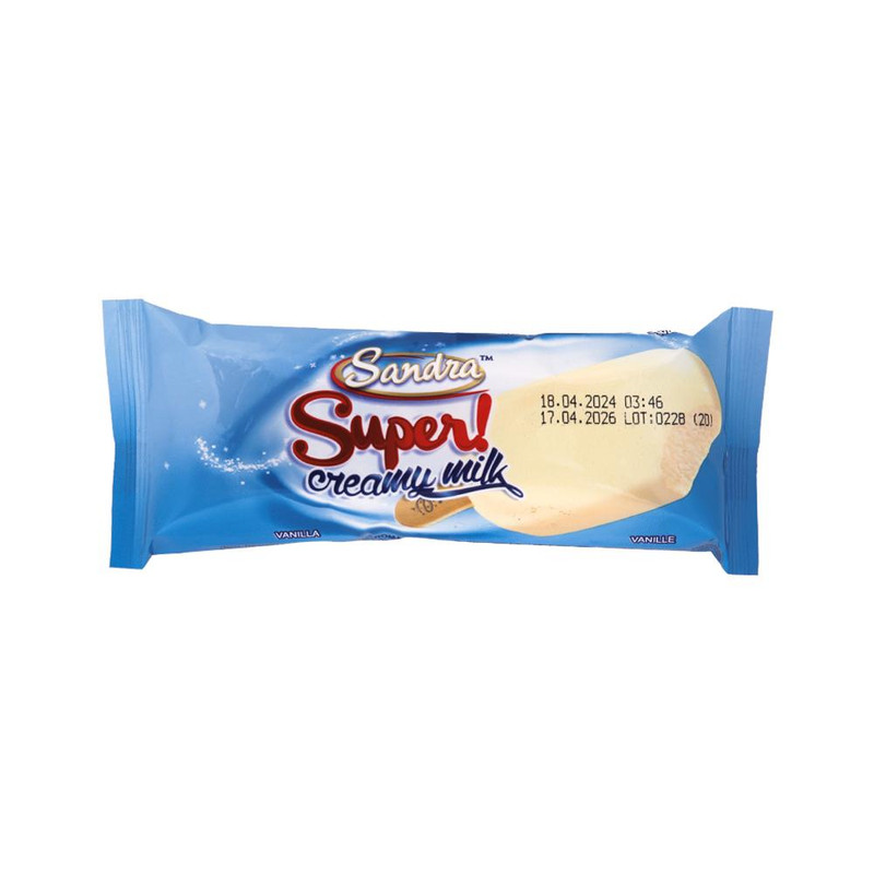 ice cream Sandra Super Creamy milk 60g