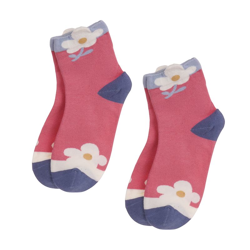 Children Socks 2pairs-Light Blue-5-7
