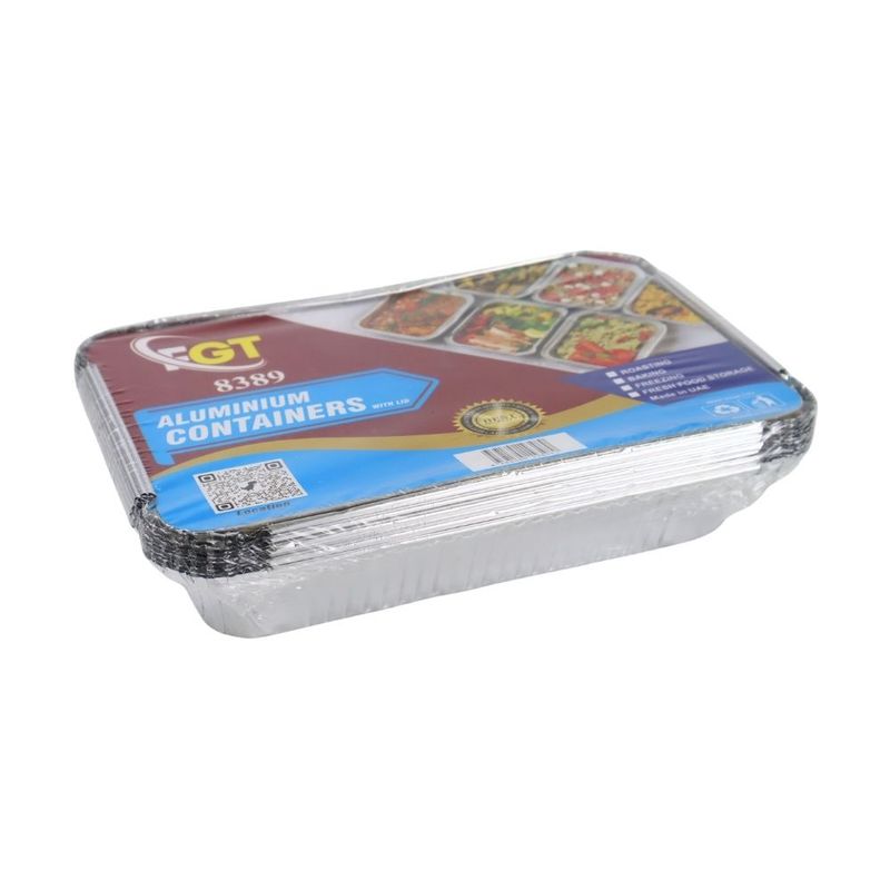 Aluminium container FGT (8389), 10 pcs