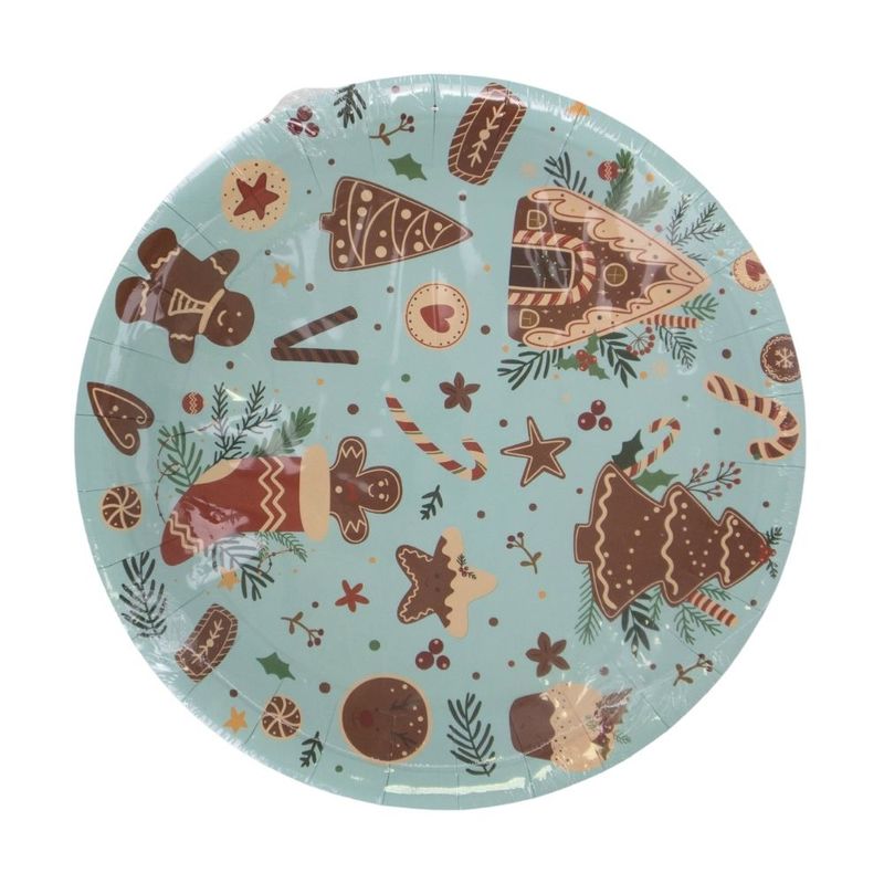 Paper plates set, assorted