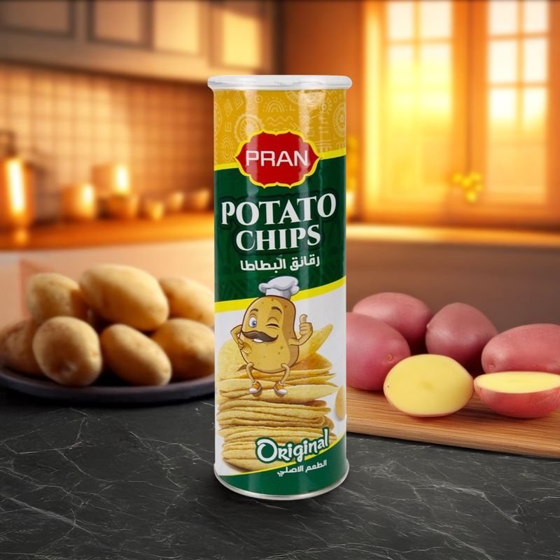Potato сhips, Pran, Original, 160 g