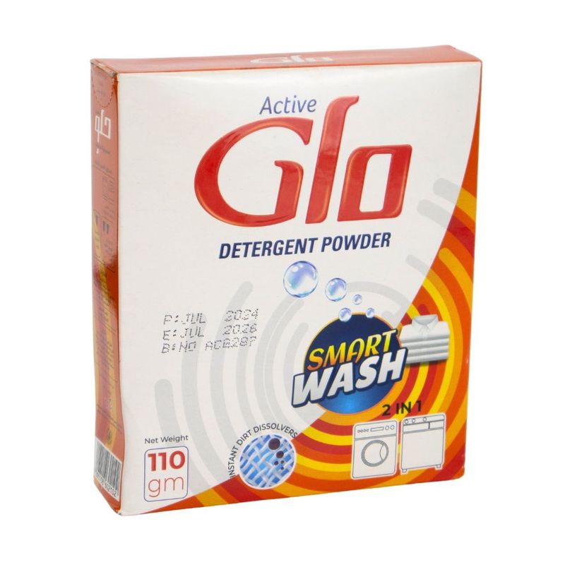 Detergent powder \"Active\", Glo, 110 g