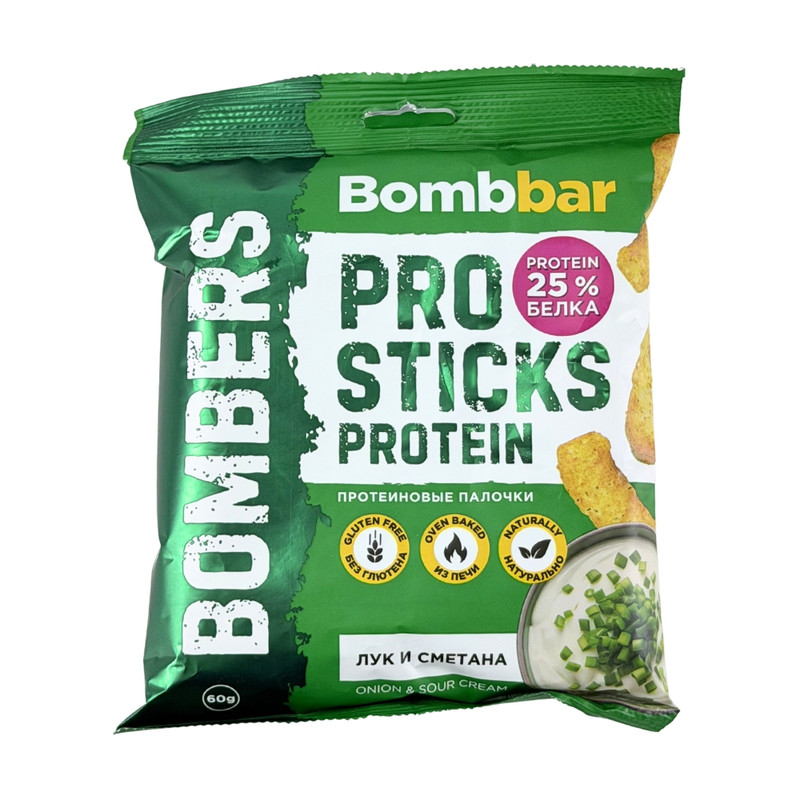 Protein Pro Sticks Onion Sour Cream 60G