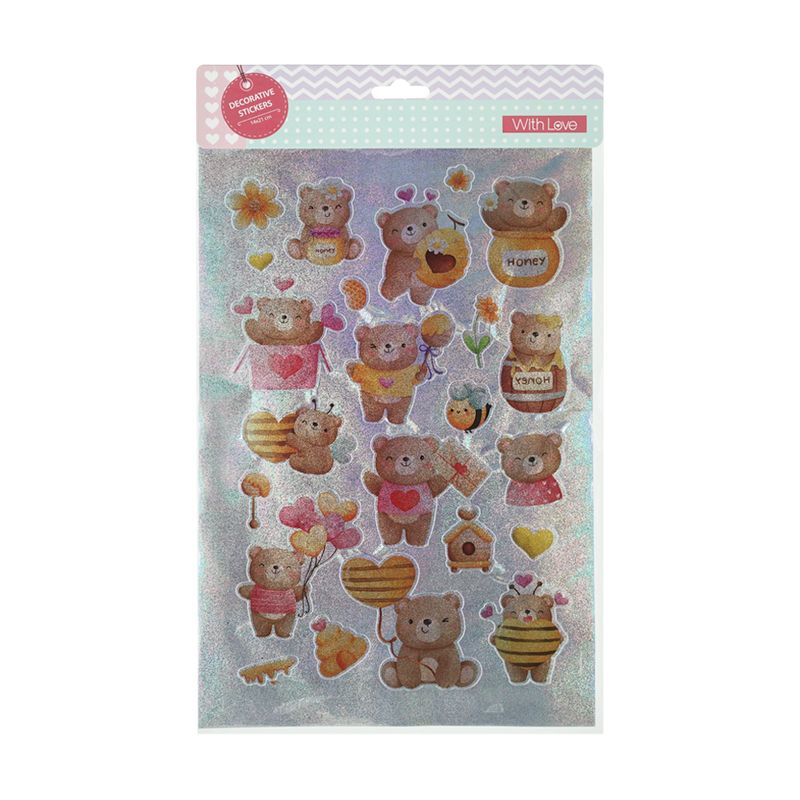 Decorative stickers, in assortment