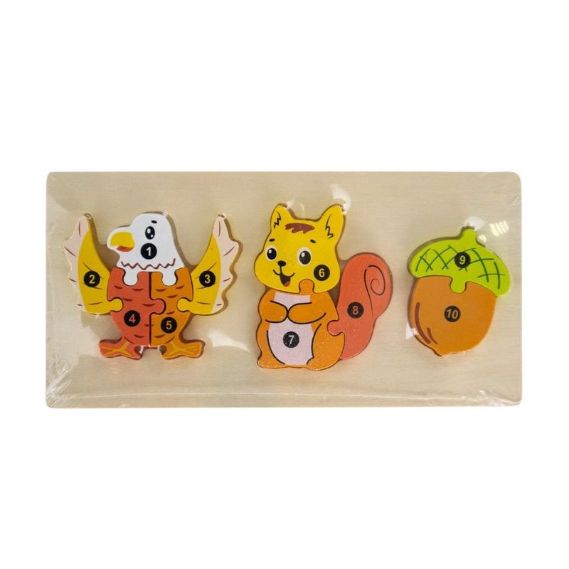 WOODEN PUZZLE ANIMALS