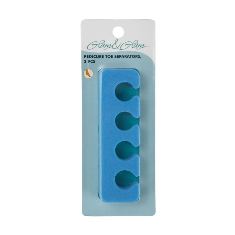 PEDICURE TOE SEPARATORS, 2PCS, Glam&Glam