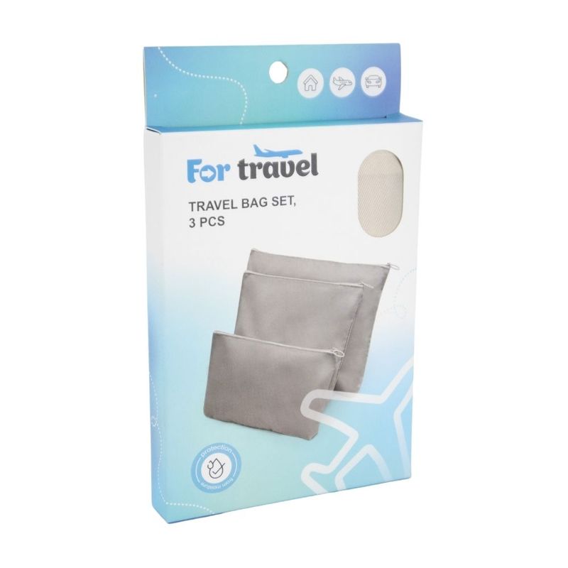 Travel bag set, 3 pcs