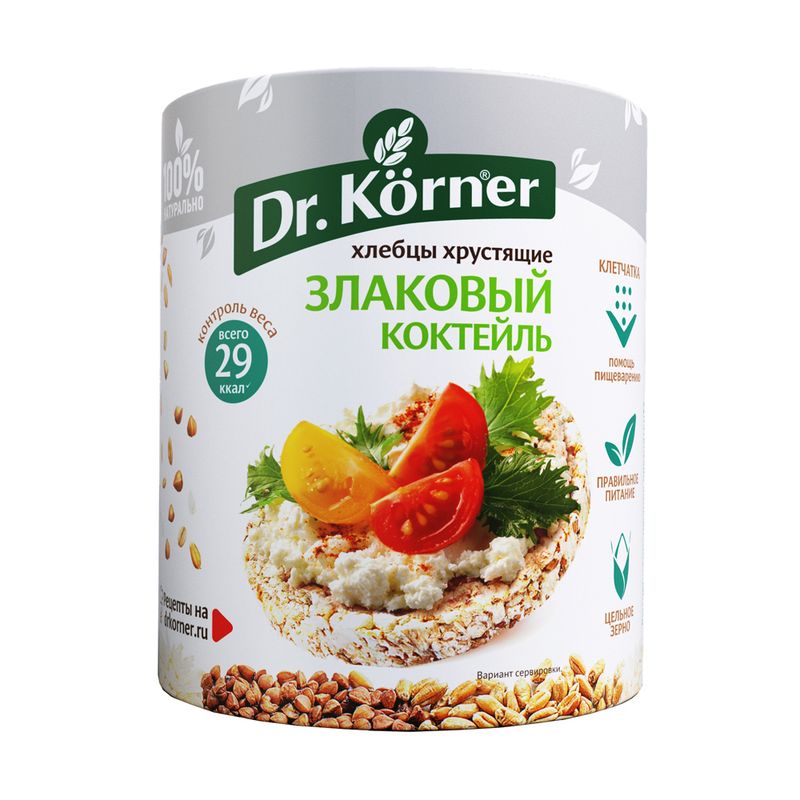 \"Dr. Corner\" Crispbread \"Cereal cocktail\", 90 g