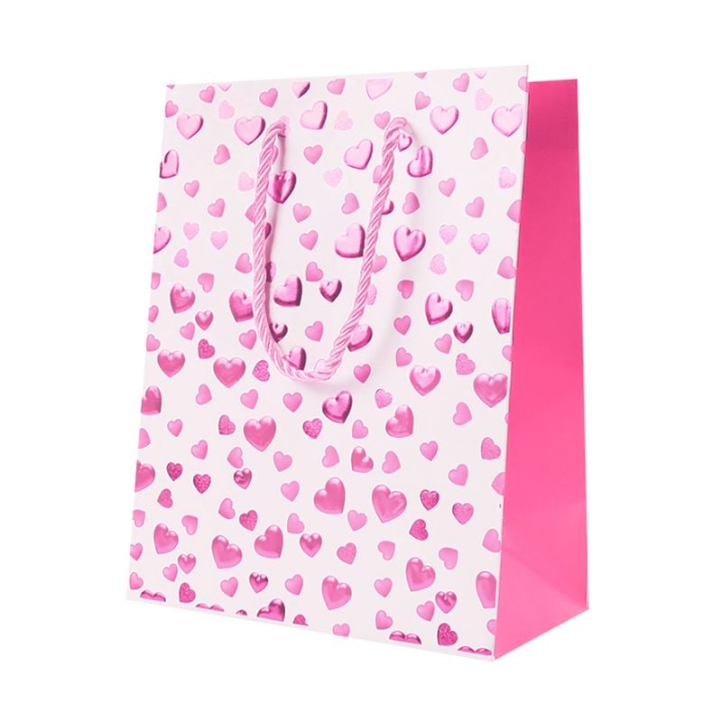 Gift bag “Heart”, 18 × 23 × 10 cm, in assortment