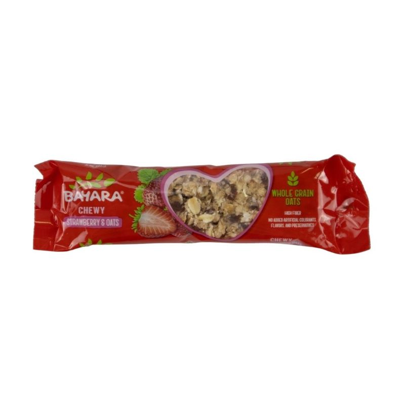 SOFT BARS STRAWBERRY & OATS 30G