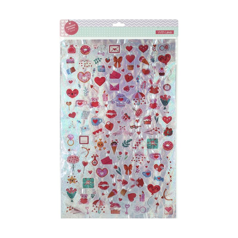 Decorative stickers, in assortment