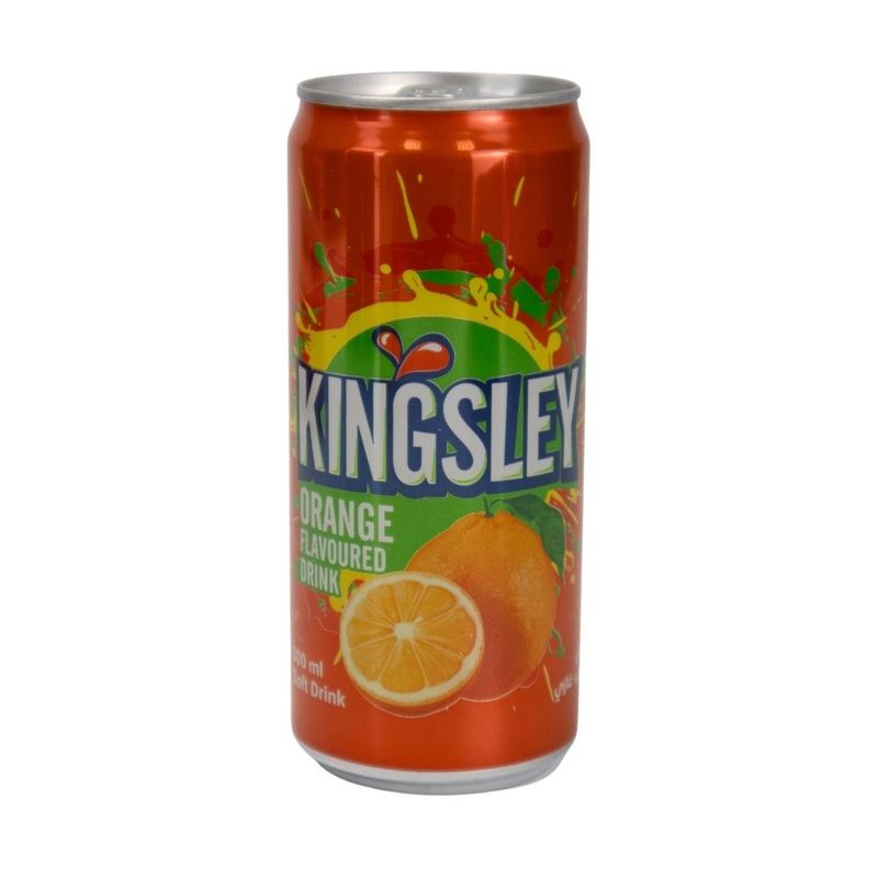 Kingsley Orange Can 300ml