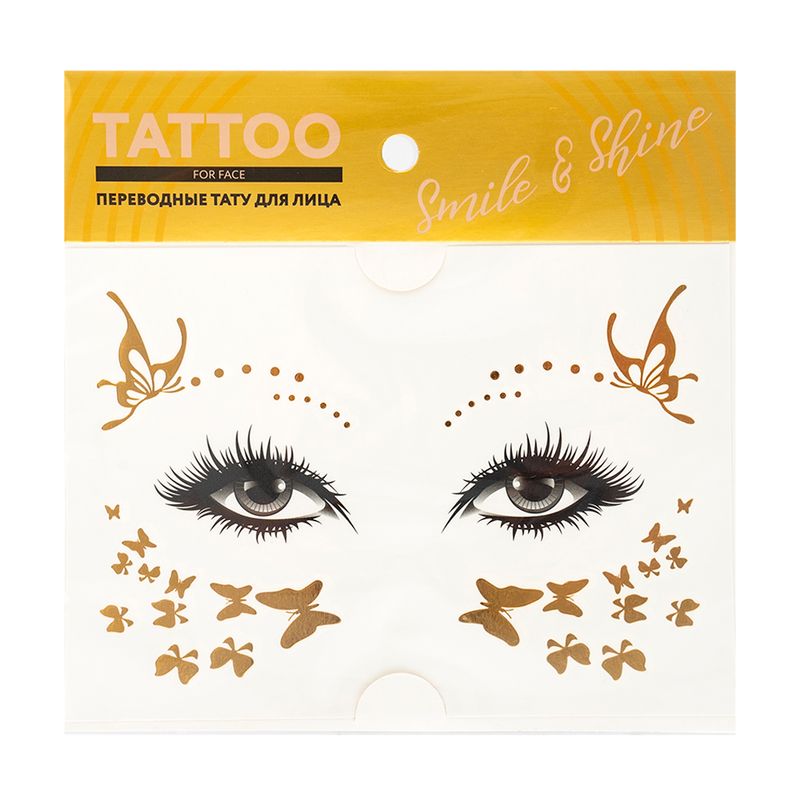 FLASH FACE TATOOS