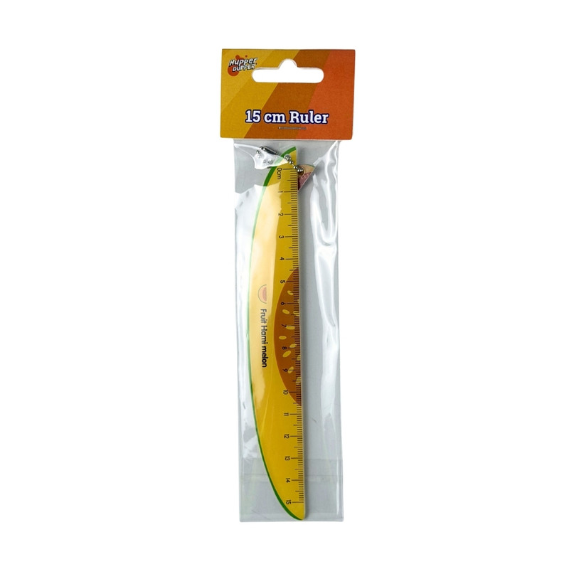 Ruler "Fruits", Hupper Dupper, 15 cm, multiple variants