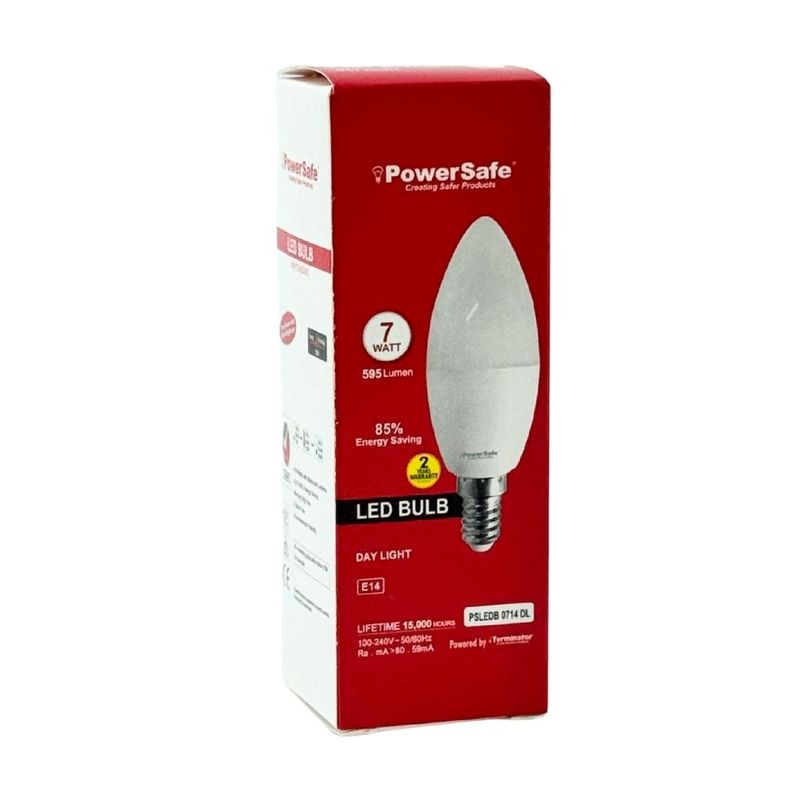 LED bulb POWER SAFE 7W E14 (day light)