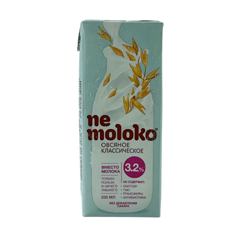 Nemoloko classic oatmeal drink 0.2 l