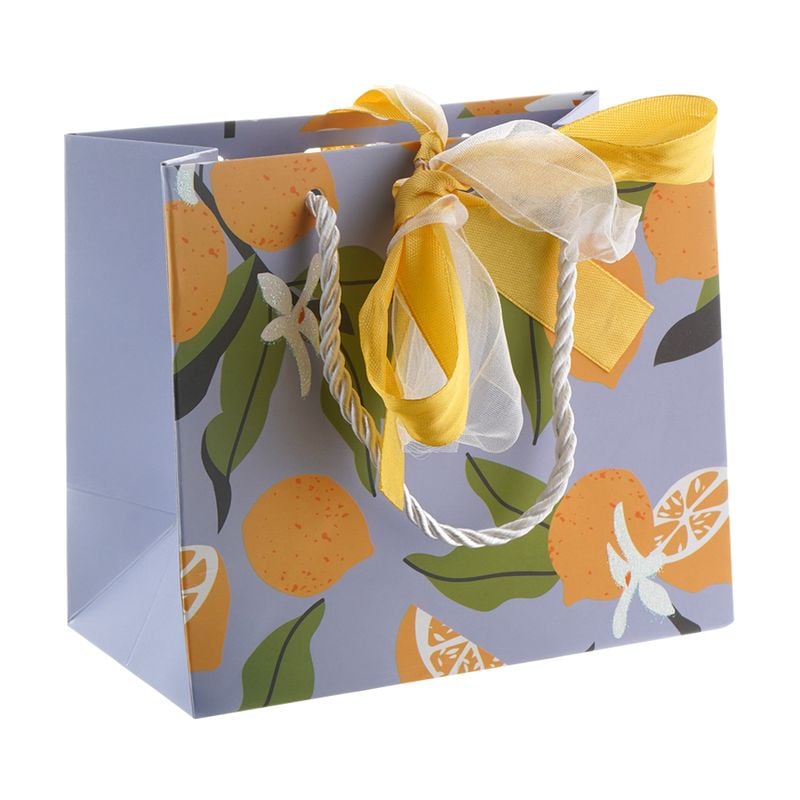 Gift bag, 15 × 13 × 8 cm, in assortment