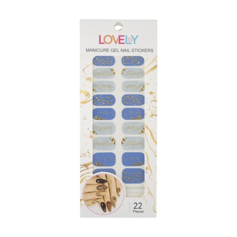 Manicure gel nail stickers  Lovely-variant 5