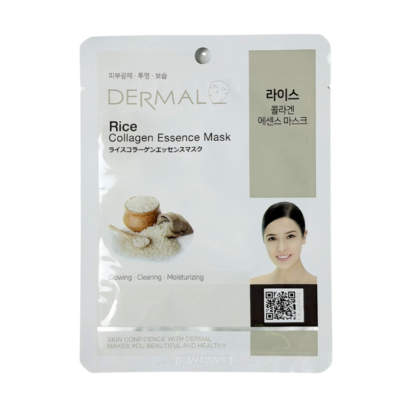 Dermal Collagen Mask Rice 1 sheet 23g