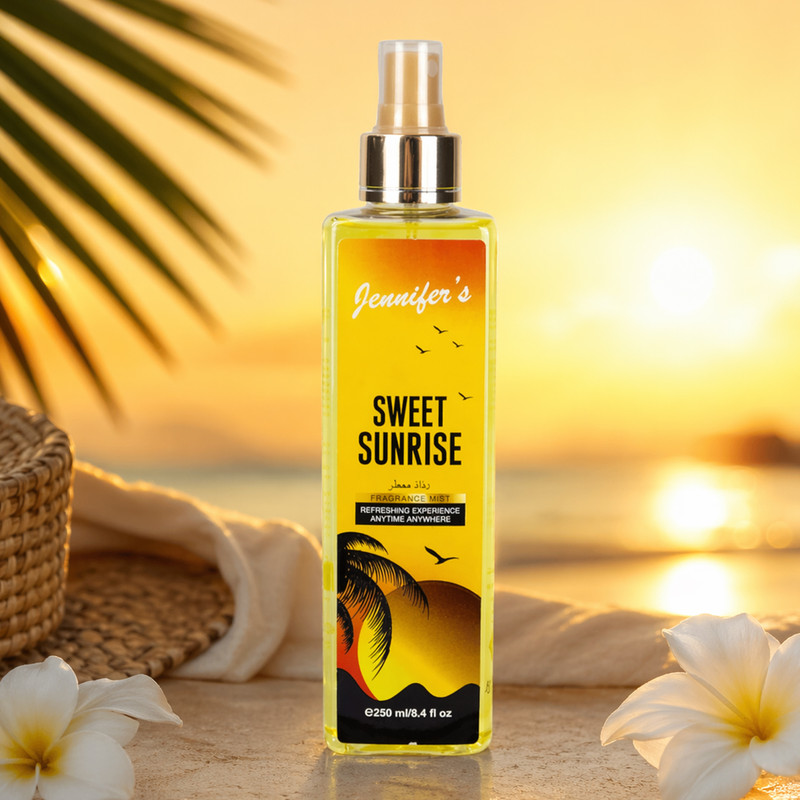 JENNIFERS FRAGRANCE MIST SWEET SUNRISE 250ml
