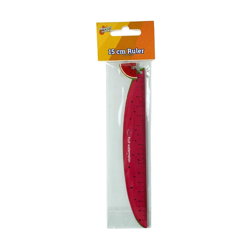 Ruler "Fruits", Hupper Dupper, 15 cm, multiple variants