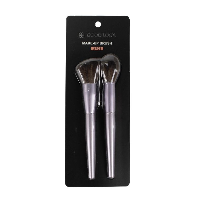 Make-up brush, 2 pcs, Good Look-Purple