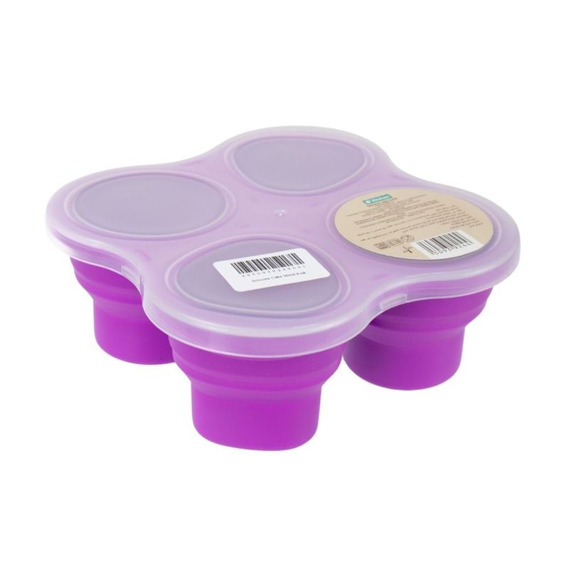 Silicone cake mold, in assortment