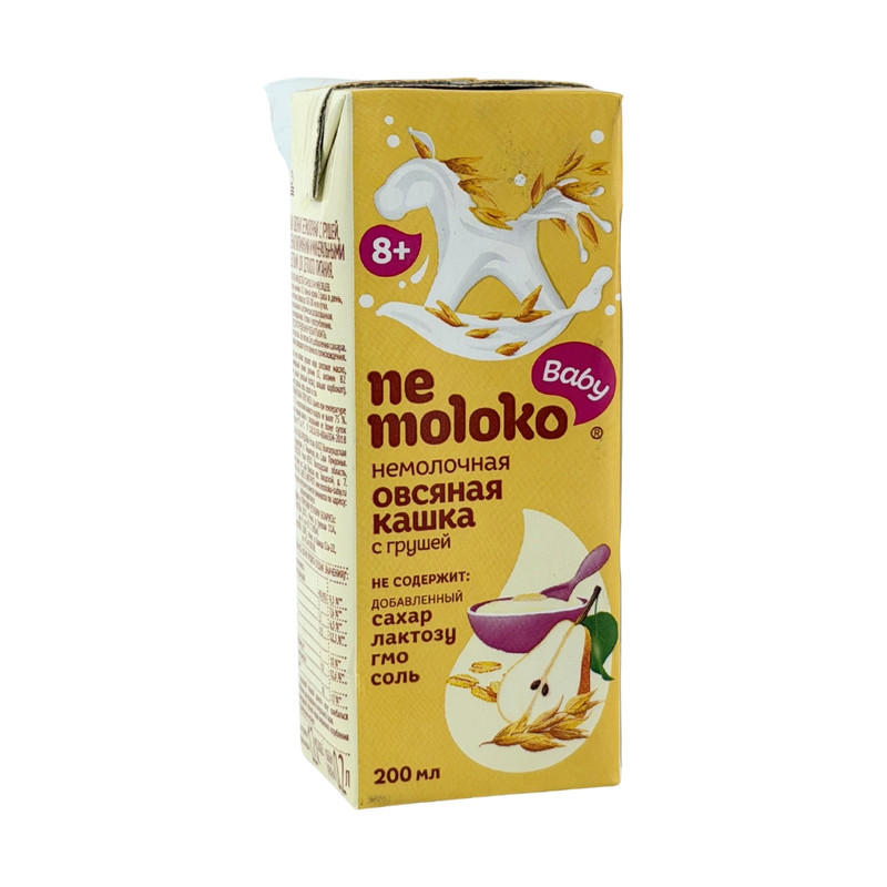 Nemoloko dairy-free porridge with 0.2l pear