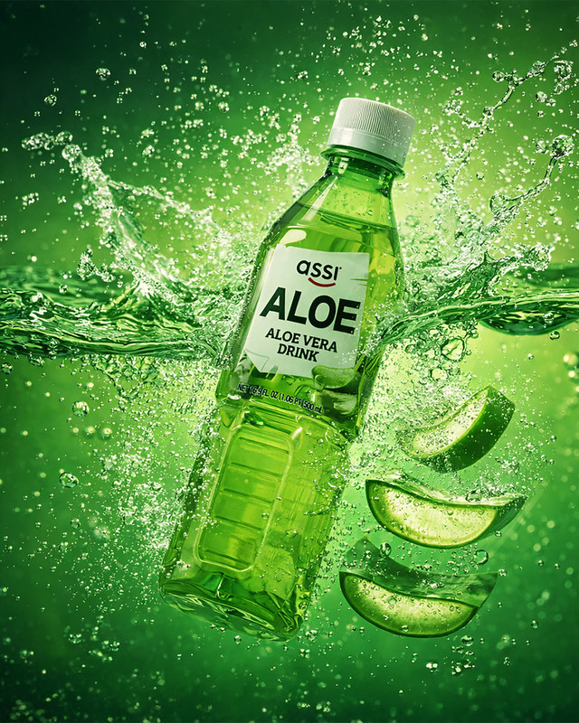 Drink, Assi, aloe vera, 500 ml