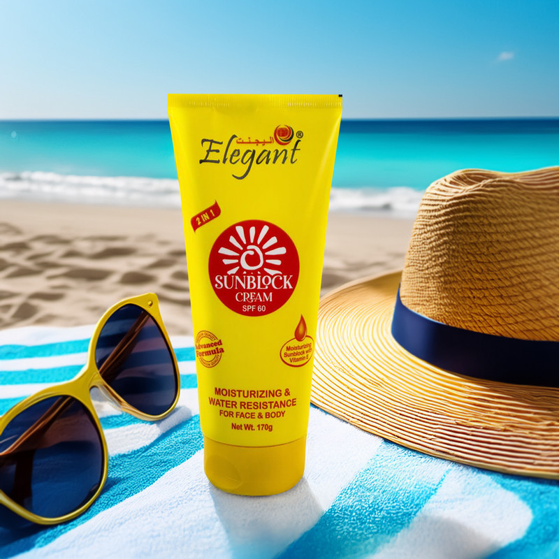 Elegant Sunblock Cream SPF60 170ml
