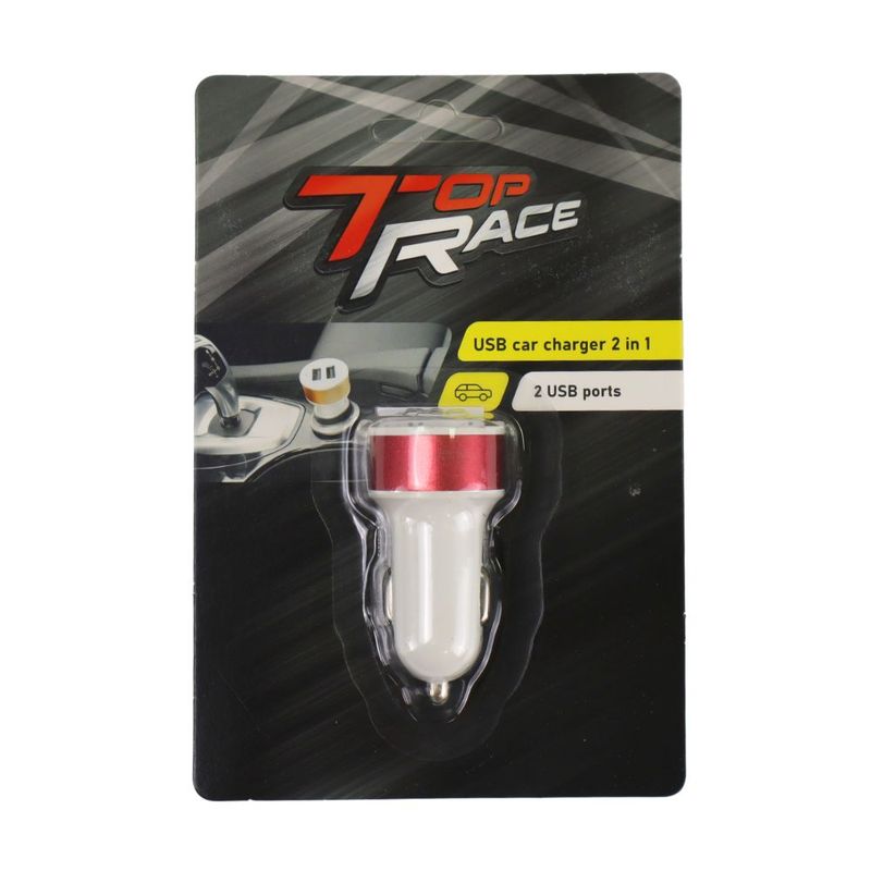 USB car charger 2 in 1