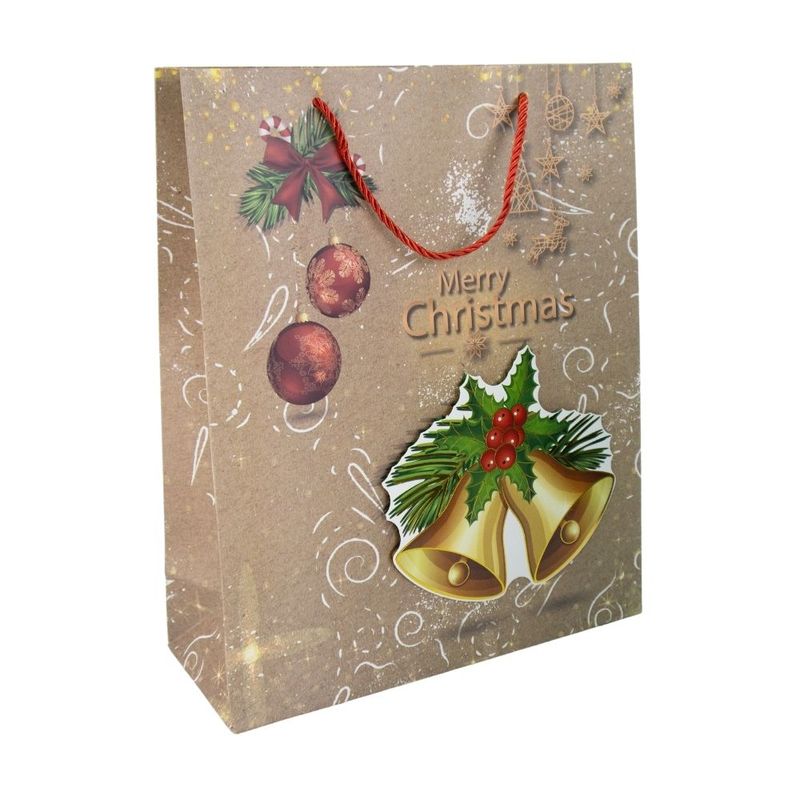 Gift bag, Snow Fantasy, 32×26×10 cm, assorted